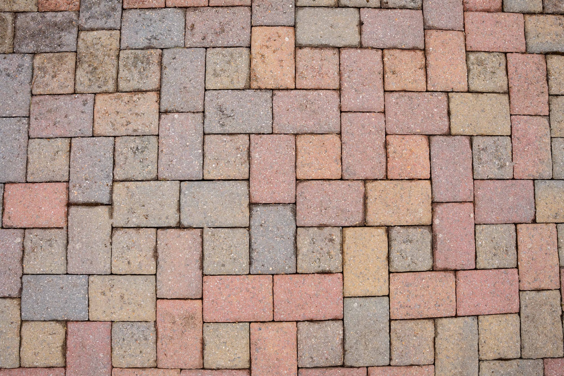 The same driveway after professional jet washing, restored and like-new